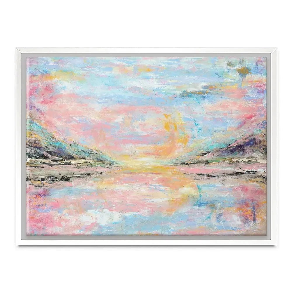 Pink Haze Canvas Print Pink Haze Canvas Print wall art product Larisa Lavrova / Shutterstock