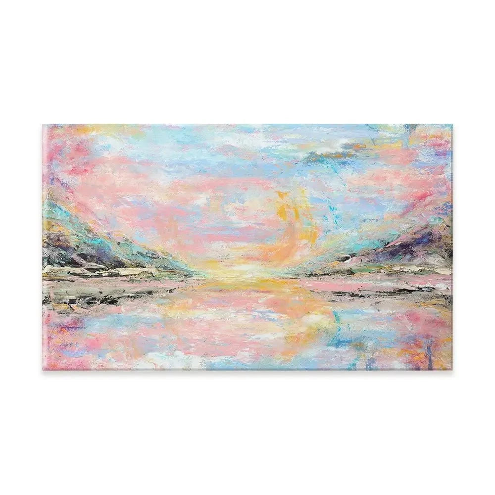 Pink Haze Canvas Print Pink Haze Canvas Print wall art product Larisa Lavrova / Shutterstock