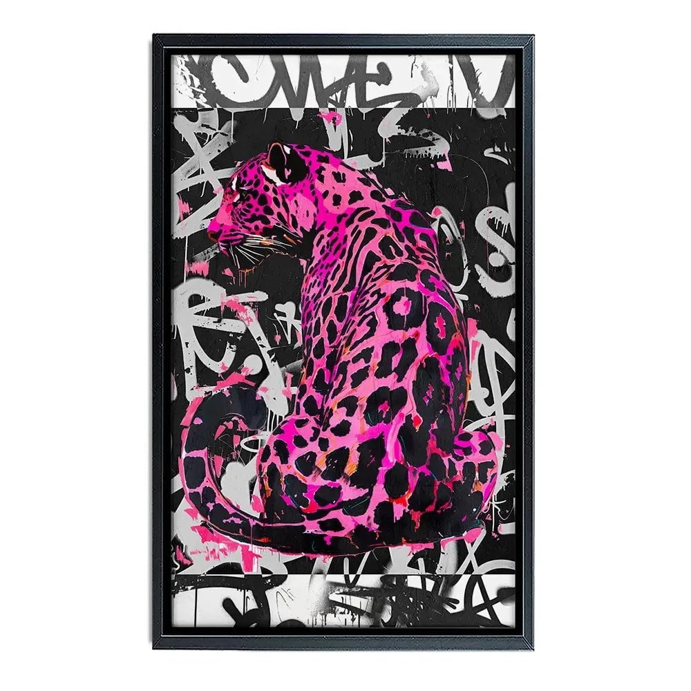 Pink Leopard Canvas Print Pink Leopard Canvas Print wall art product Svetlana Aleynikova