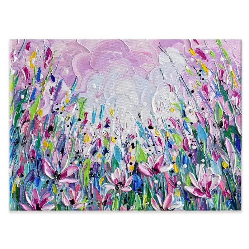 Pink Meadow 2 Canvas Print Pink Meadow 2 Canvas Print wall art product Olga Tkachyk