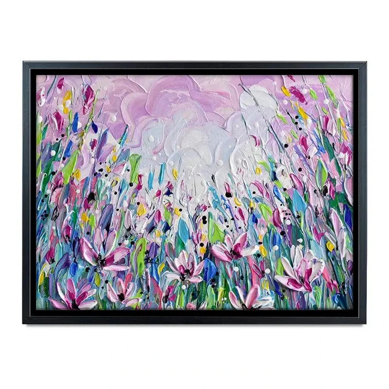 Pink Meadow 2 Canvas Print Pink Meadow 2 Canvas Print wall art product Olga Tkachyk