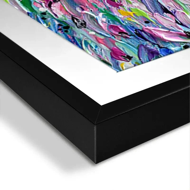 Pink Meadow 2 Framed Art Print Pink Meadow 2 Framed Art Print wall art product Olga Tkachyk