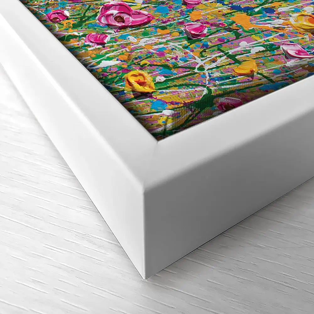 Pink Meadow Canvas Print Pink Meadow Canvas Print wall art product Olga Tkachyk
