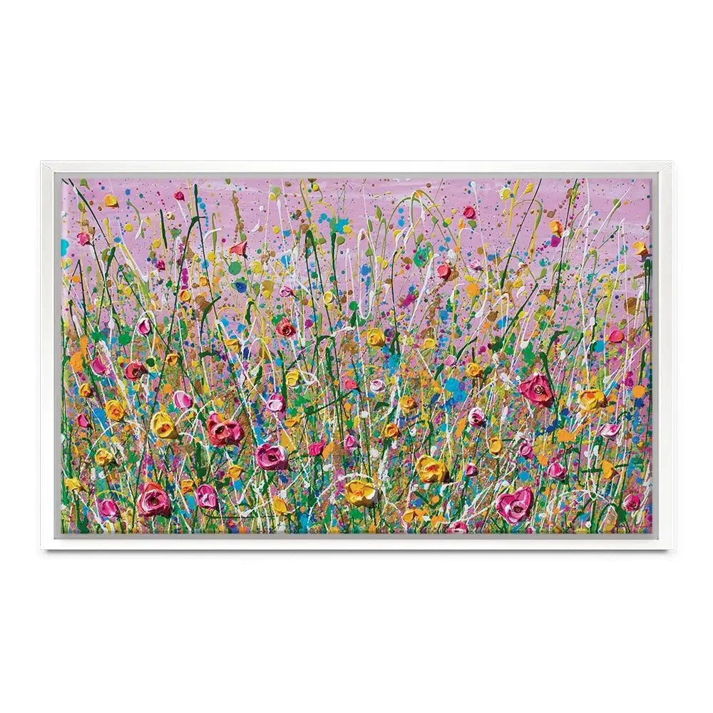 Pink Meadow Canvas Print Pink Meadow Canvas Print wall art product Olga Tkachyk