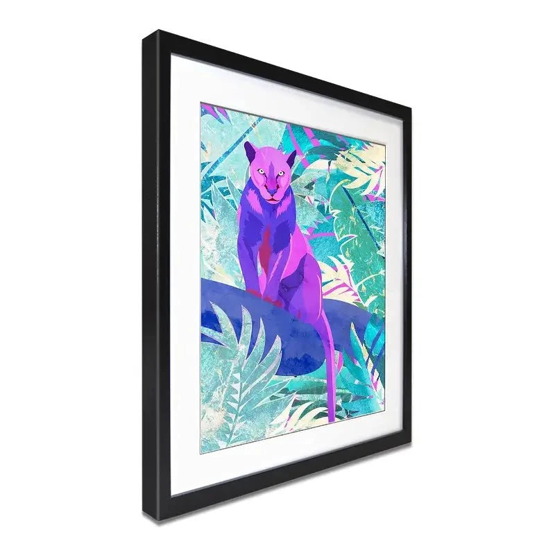 Pink Panther Framed Art Print Pink Panther Framed Art Print wall art product Sarah Manovski
