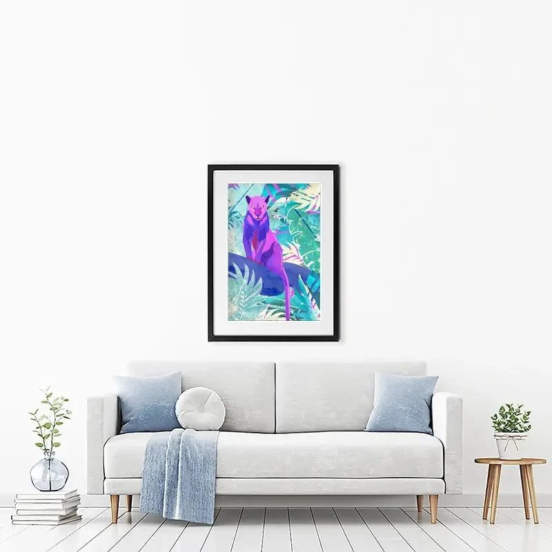 Pink Panther Framed Art Print Pink Panther Framed Art Print wall art product Sarah Manovski