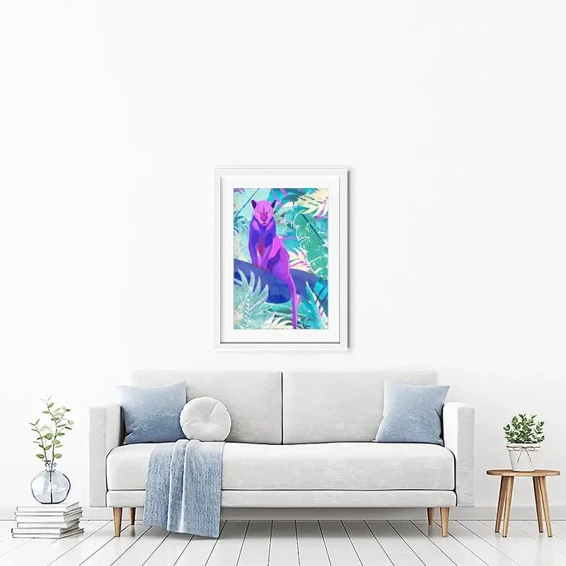 Pink Panther Framed Art Print Pink Panther Framed Art Print wall art product Sarah Manovski