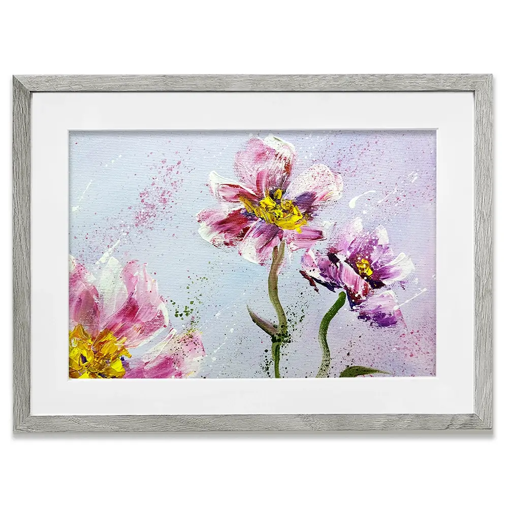 Pink Peonies Framed Art Print Pink Peonies Framed Art Print wall art product Valenty / Shutterstock