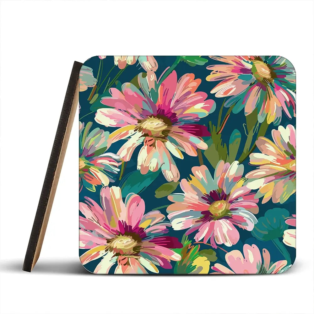 Pink Petals Coaster Set Pink Petals Coaster Set wall art product Art Print Shop