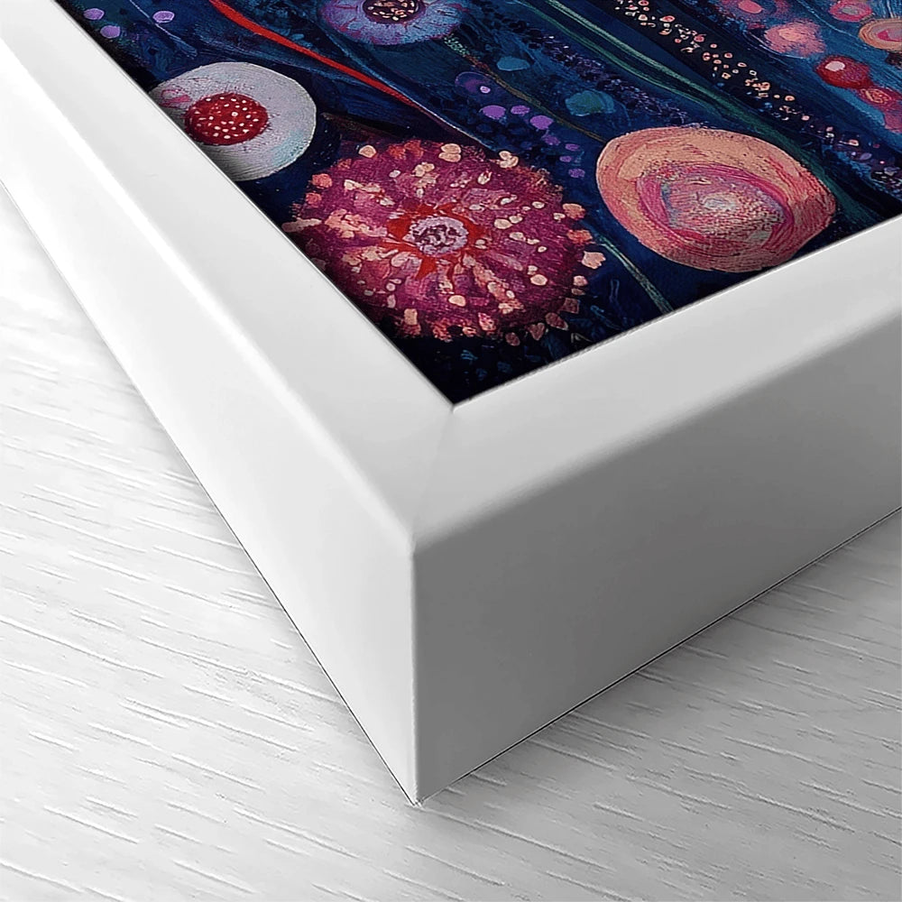 Pink Pops Canvas Print Pink Pops Canvas Print wall art product Tanya Ocean