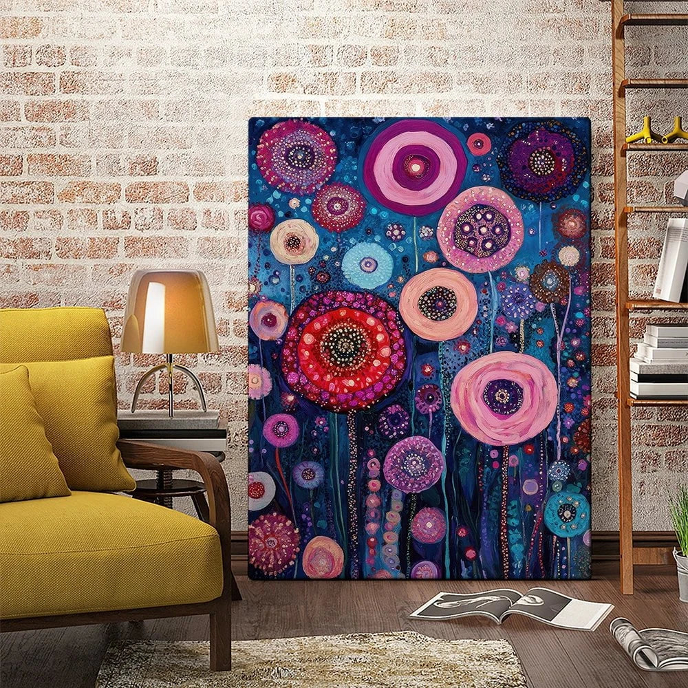 Pink Pops Canvas Print Pink Pops Canvas Print wall art product Tanya Ocean