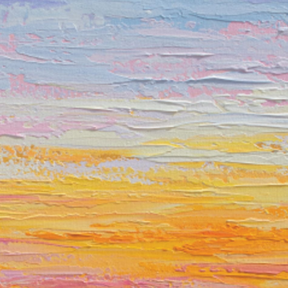 Pink Sunrise Framed Art Print wall art product Olga Tkachyk