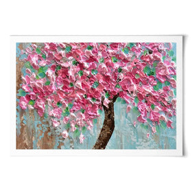 Pink Tree Art Print Pink Tree Art Print wall art product Olga Tkachyk