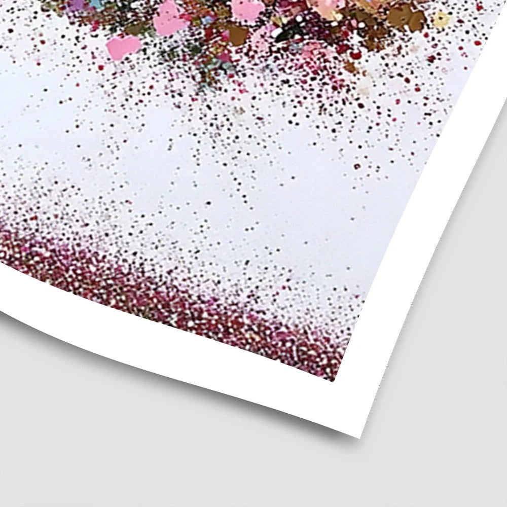 Pink Tree Of Love Art Print Pink Tree Of Love Art Print wall art product David Alexander Elder