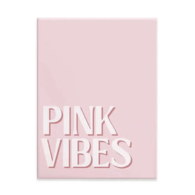 Pink Vibes Canvas Print Pink Vibes Canvas Print wall art product Art Print Shop