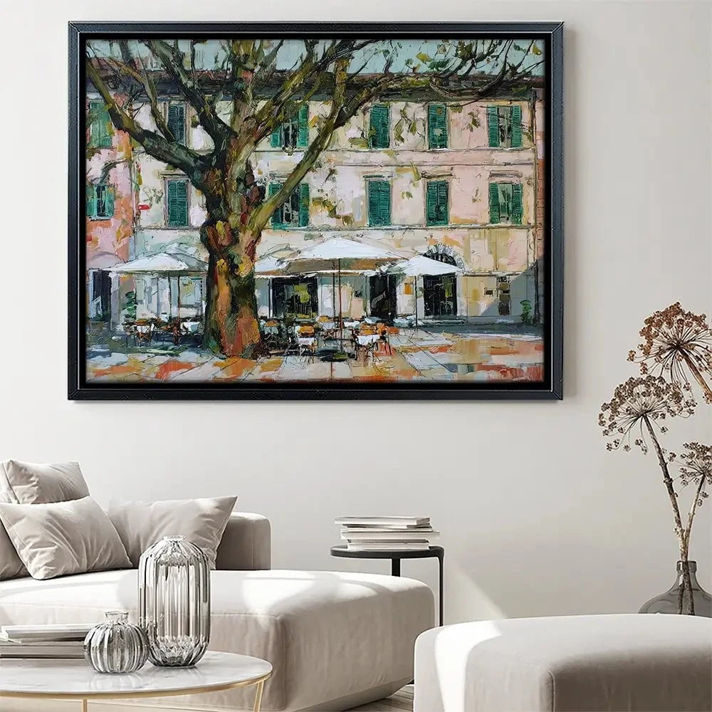 Place De La Ville Canvas Print Place De La Ville Canvas Print wall art product David Alexander Elder
