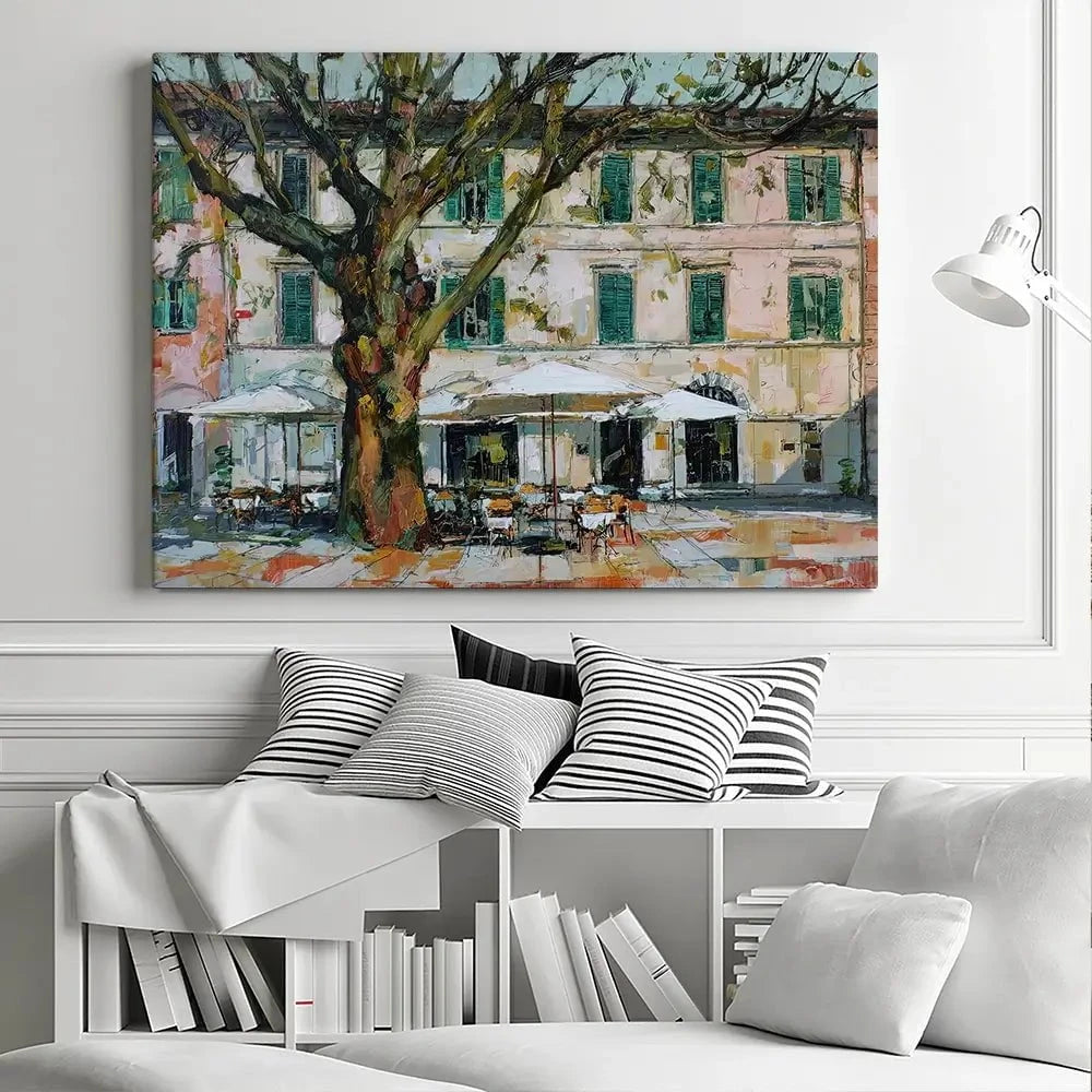 Place De La Ville Canvas Print Place De La Ville Canvas Print wall art product David Alexander Elder