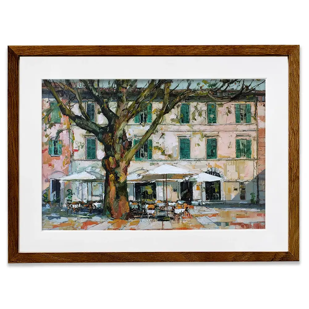 Place De La Ville Framed Art Print Place De La Ville Framed Art Print wall art product David Alexander Elder