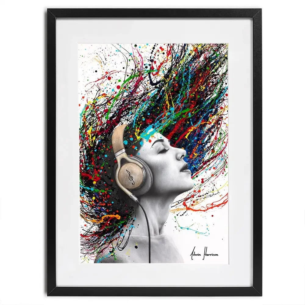 Playing Her Tune Framed Art Print Playing Her Tune Framed Art Print wall art product Ashvin Harrison