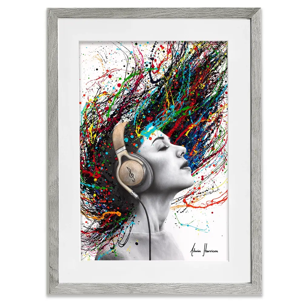 Playing Her Tune Framed Art Print Playing Her Tune Framed Art Print wall art product Ashvin Harrison