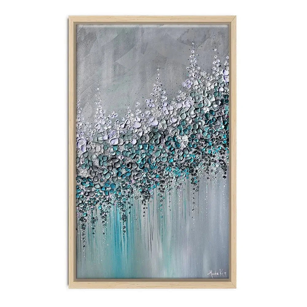 Please Me Grey Canvas Print Please Me Grey Canvas Print wall art product Nada Khatib