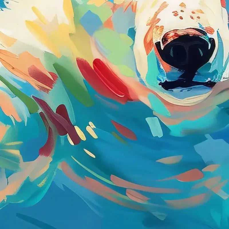 Polar Bear Art Print Polar Bear Art Print wall art product David Alexander Elder