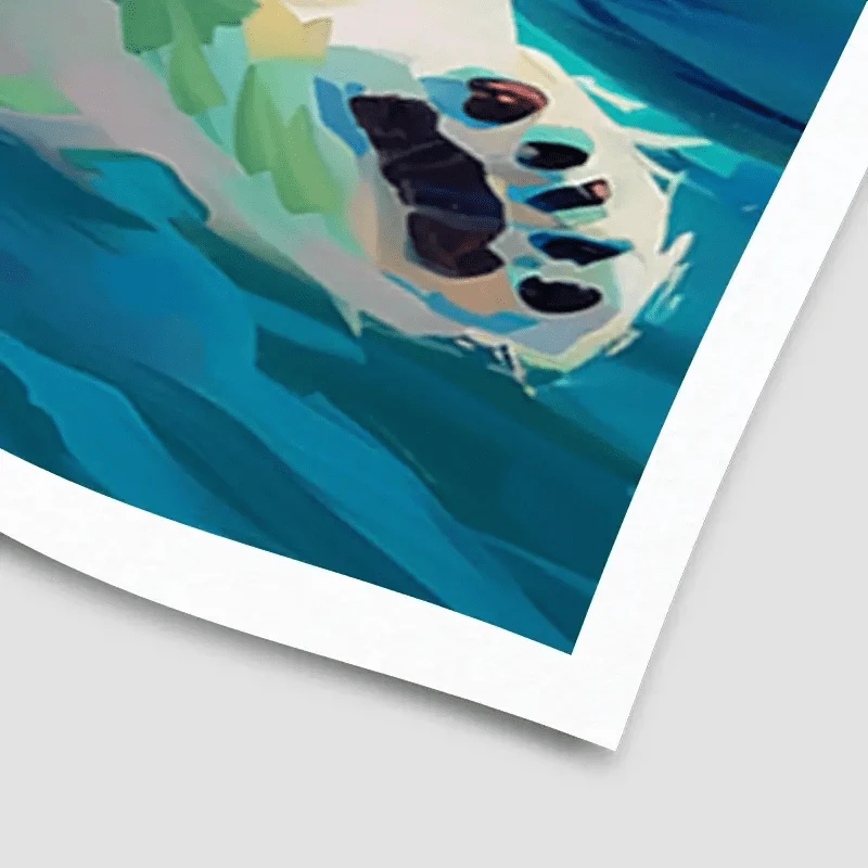 Polar Bear Art Print Polar Bear Art Print wall art product David Alexander Elder