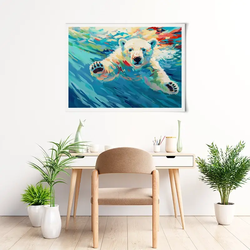 Polar Bear Art Print Polar Bear Art Print wall art product David Alexander Elder
