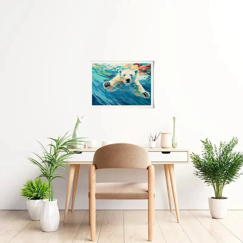 Polar Bear Art Print Polar Bear Art Print wall art product David Alexander Elder