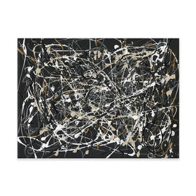 Pollack Homage Canvas Print Pollack Homage Canvas Print wall art product Michael Willett