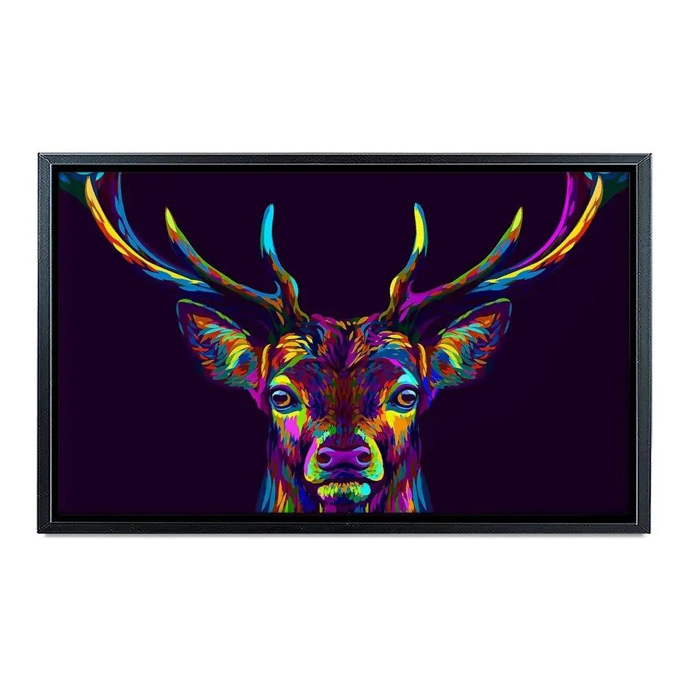 Pop Art Deer Canvas Print Pop Art Deer Canvas Print wall art product AnastasiaOsipova / Shutterstock
