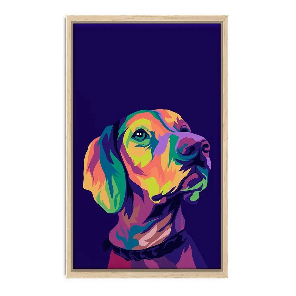 Pop Art Labrador Retriever Canvas Print Pop Art Labrador Retriever Canvas Print wall art product Zero05Ard / Shutterstock