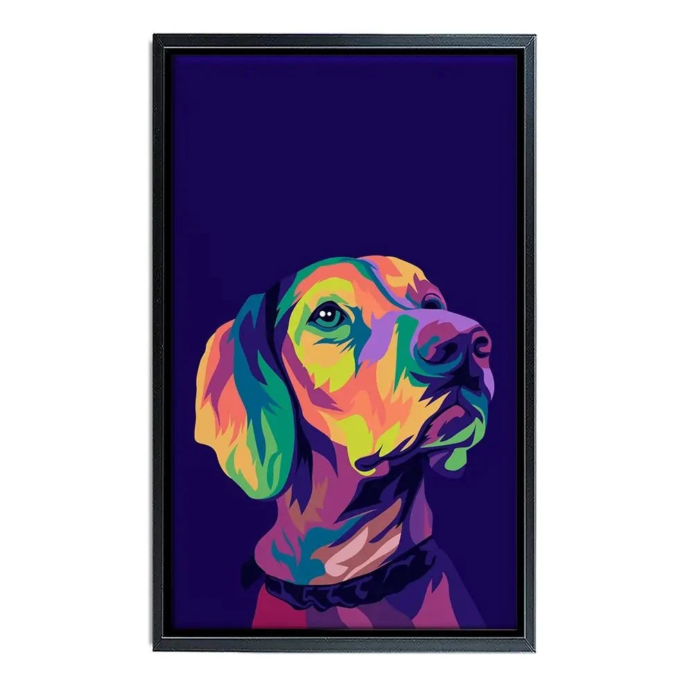 Pop Art Labrador Retriever Canvas Print Pop Art Labrador Retriever Canvas Print wall art product Zero05Ard / Shutterstock