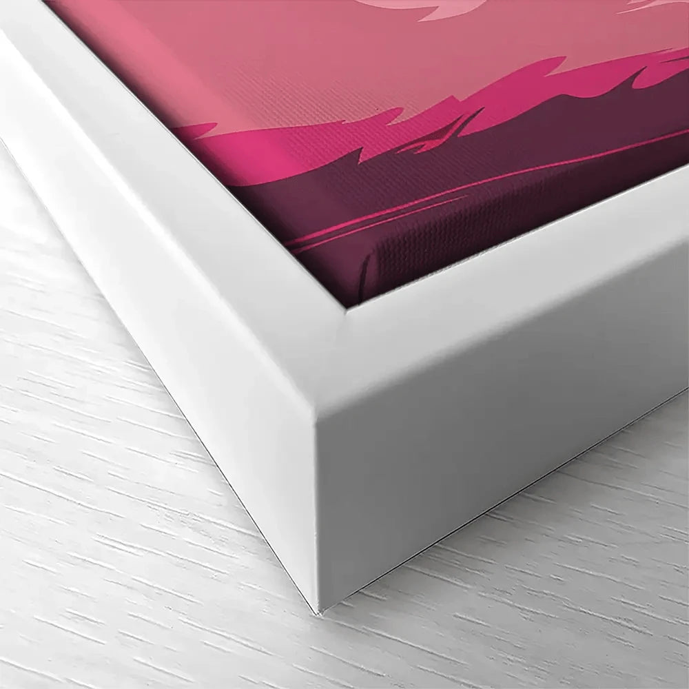 Pop Of Pink Canvas Print Pop Of Pink Canvas Print wall art product Art Print Shop