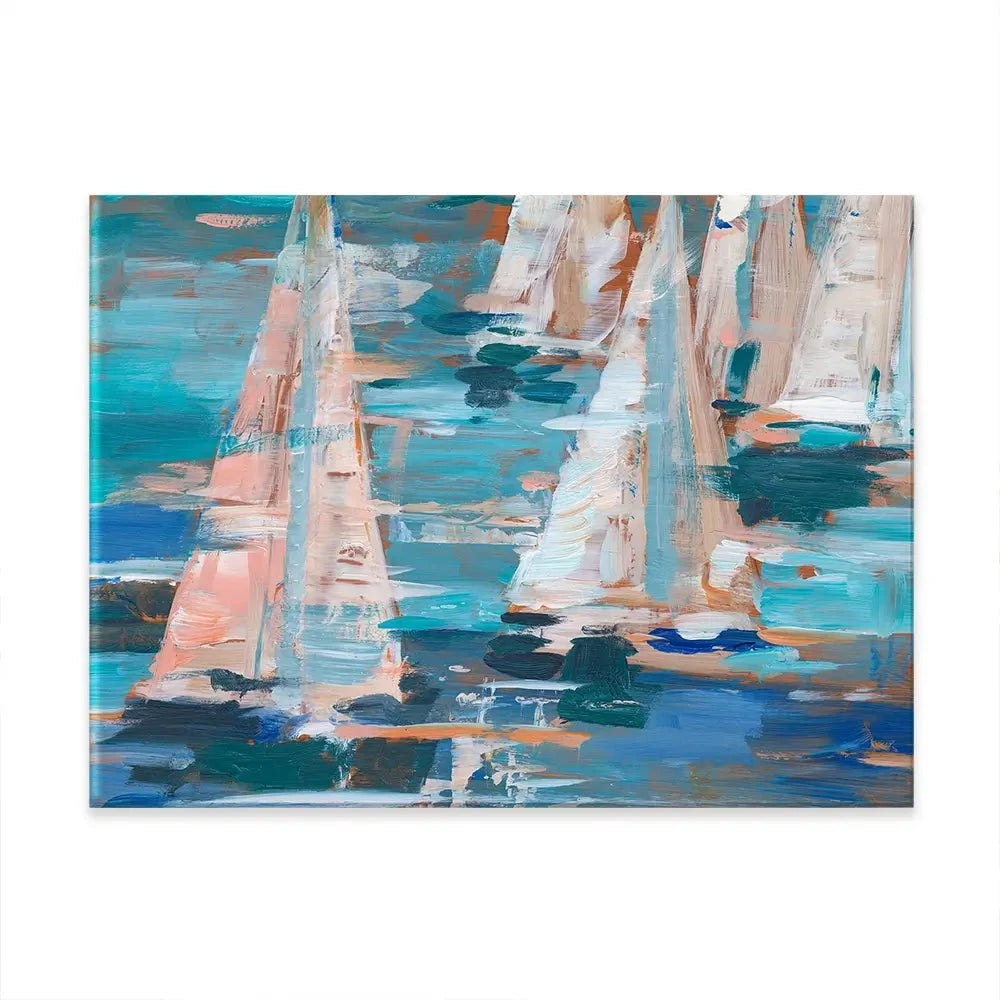 Pop Regatta Canvas Print Pop Regatta Canvas Print wall art product Ethan Harper
