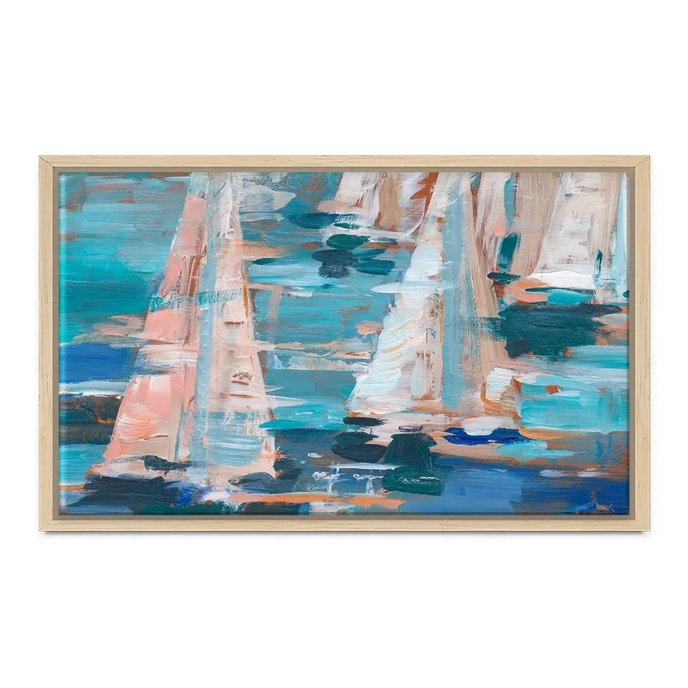 Pop Regatta Canvas Print Pop Regatta Canvas Print wall art product Ethan Harper