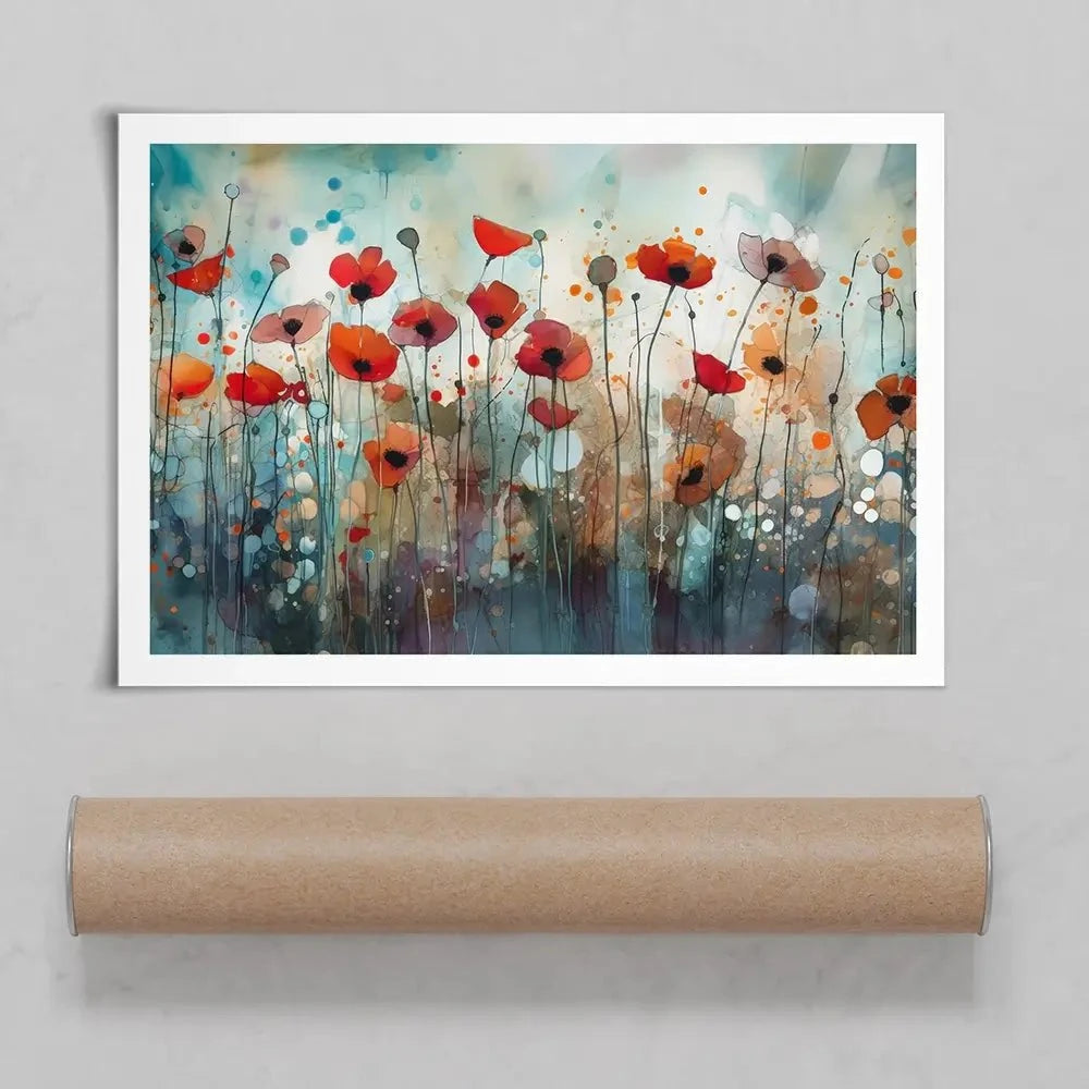 Poppies Art Print Poppies Art Print wall art product David Alexander Elder