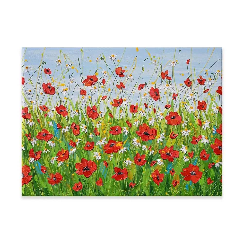 Poppies Galore Canvas Print Poppies Galore Canvas Print wall art product Olga Tkachyk