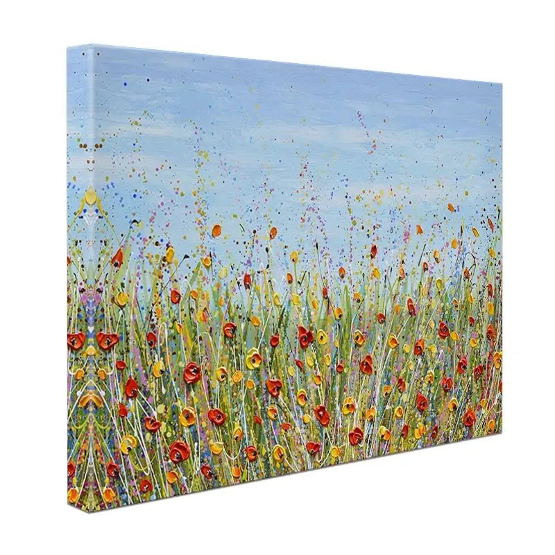 Poppies In July Canvas Print Poppies In July Canvas Print wall art product Olga Tkachyk