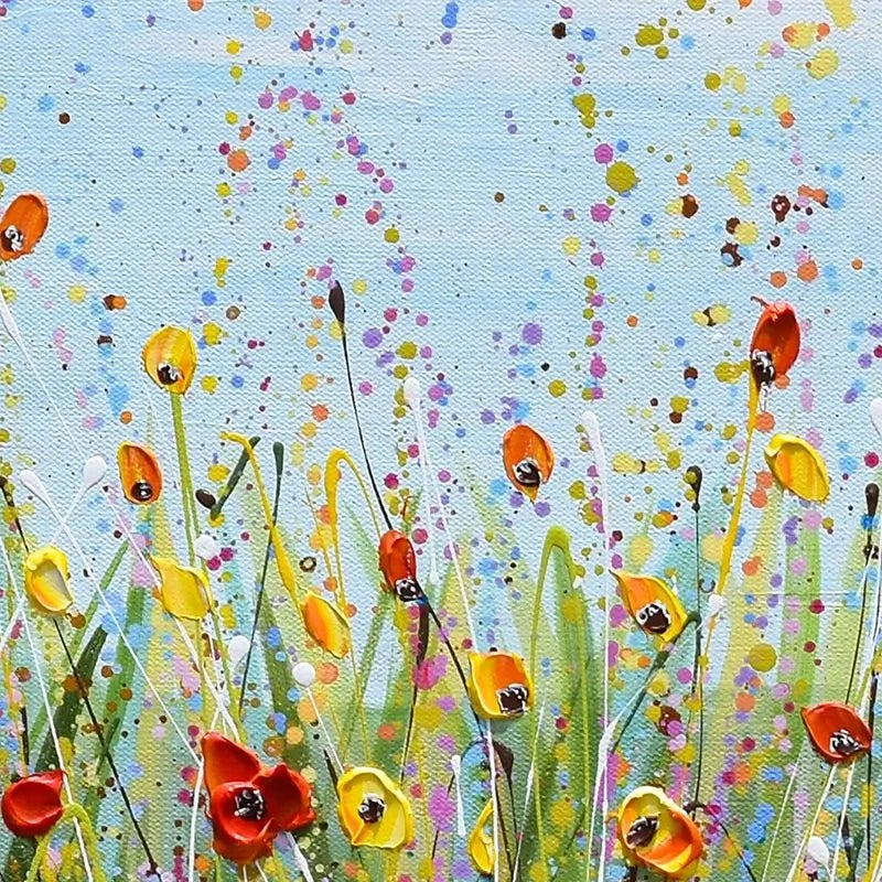 Poppies In July Framed Art Print Poppies In July Framed Art Print wall art product Olga Tkachyk