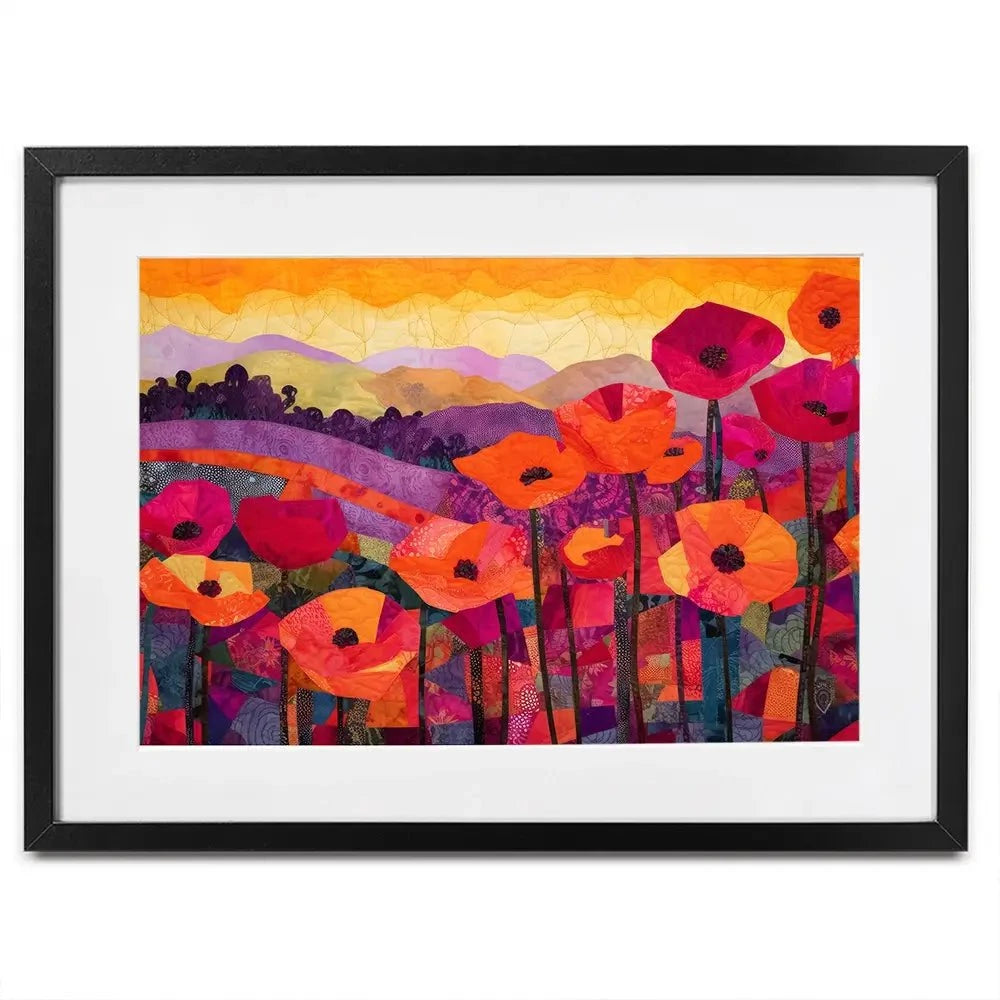 Poppy At Sunset Framed Art Print Poppy At Sunset Framed Art Print wall art product Treechild