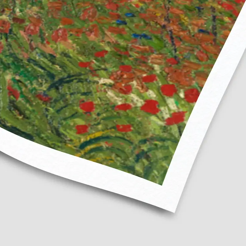Poppy Field Art Print Poppy Field Art Print wall art product Vincent Van Gogh