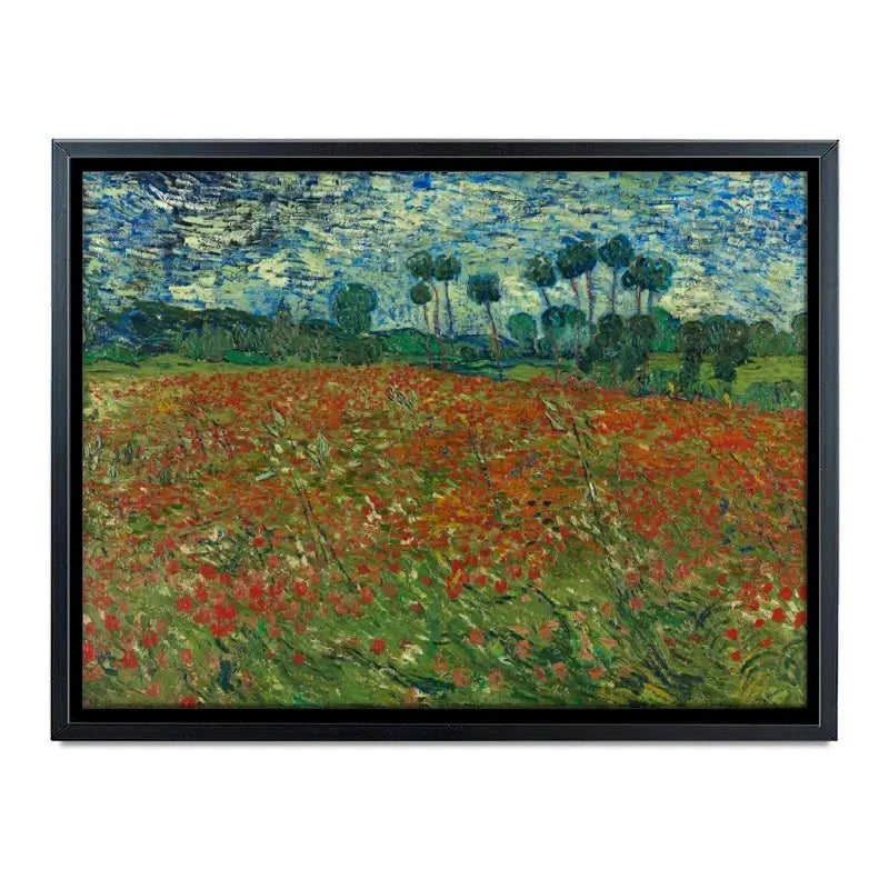 Poppy Field Canvas Print Poppy Field Canvas Print wall art product Vincent Van Gogh