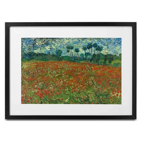 Poppy Field Framed Art Print Poppy Field Framed Art Print wall art product Vincent Van Gogh
