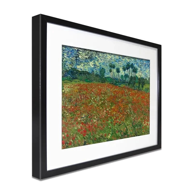 Poppy Field Framed Art Print Poppy Field Framed Art Print wall art product Vincent Van Gogh