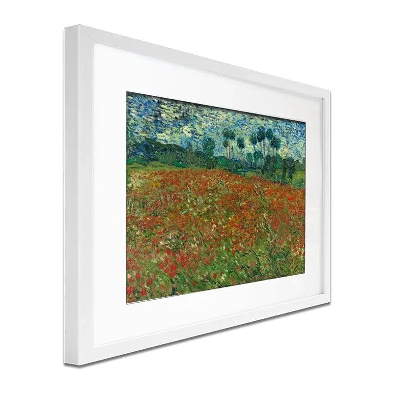 Poppy Field Framed Art Print Poppy Field Framed Art Print wall art product Vincent Van Gogh