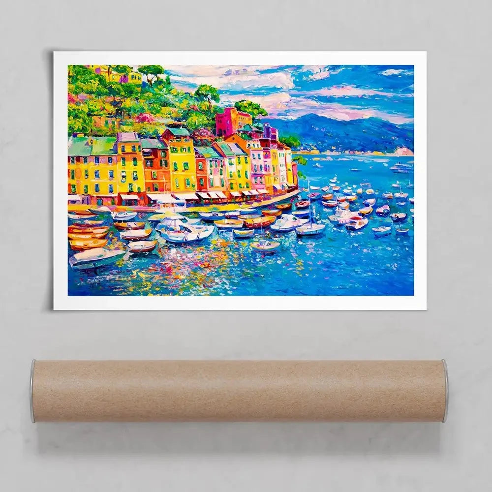Portofino Art Print Portofino Art Print wall art product Ivailo Nikolov / Shutterstock