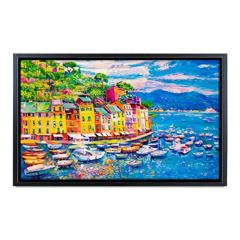 Portofino Canvas Print Portofino Canvas Print wall art product Ivailo Nikolov / Shutterstock