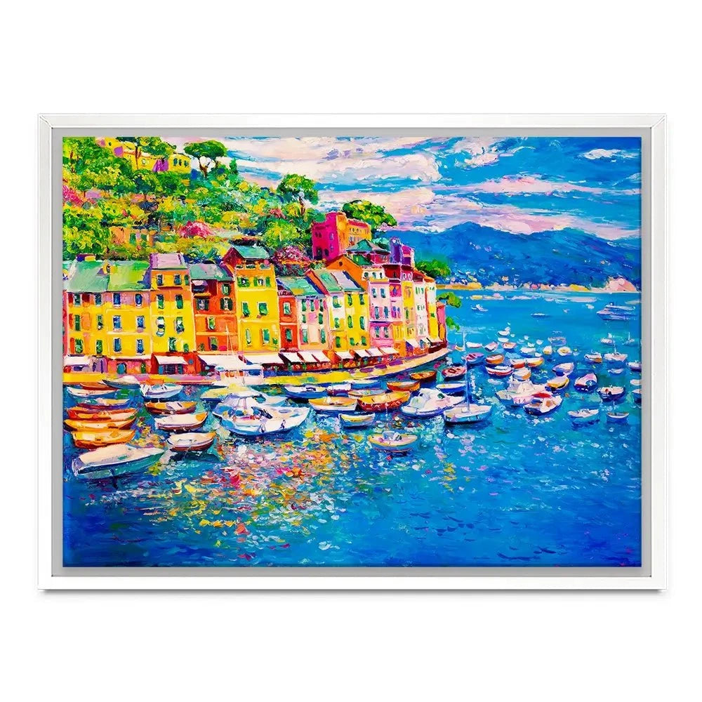 Portofino Canvas Print Portofino Canvas Print wall art product Ivailo Nikolov / Shutterstock