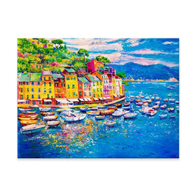 Portofino Canvas Print Portofino Canvas Print wall art product Ivailo Nikolov / Shutterstock